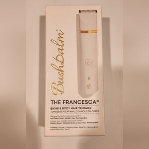 Bushbalm - The Francesca Bikini & Body Hair Trimmer - White - NEW